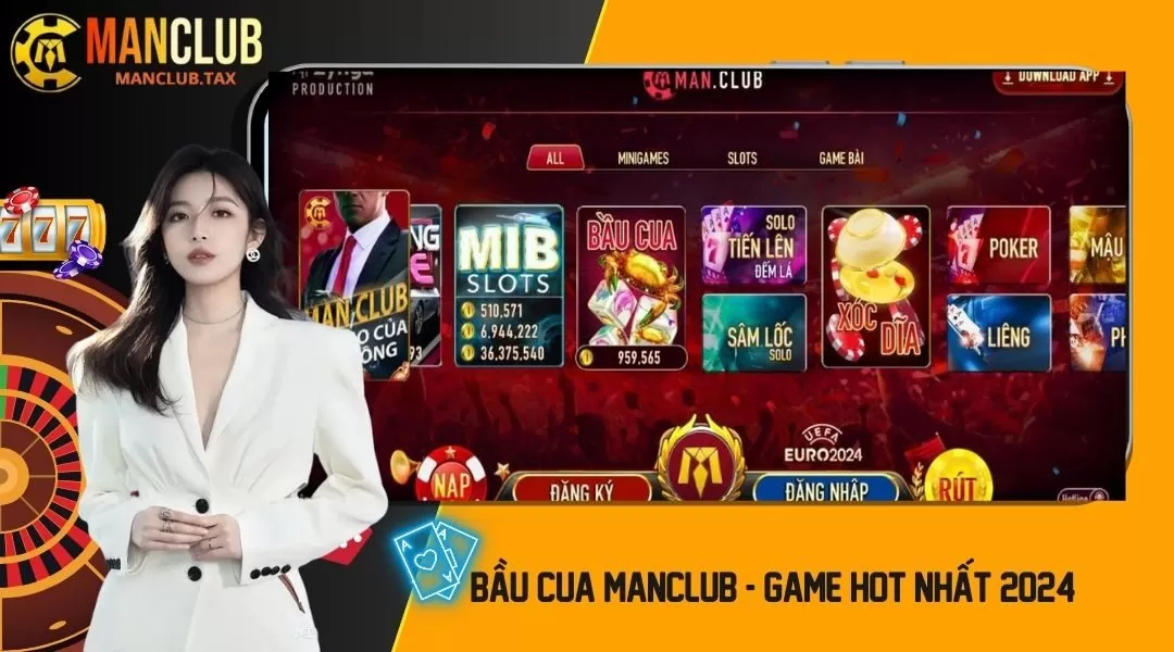 Bầu Cua Manclub - Game Đổi Thưởng Trực Tuyến Hot Nhất 2024