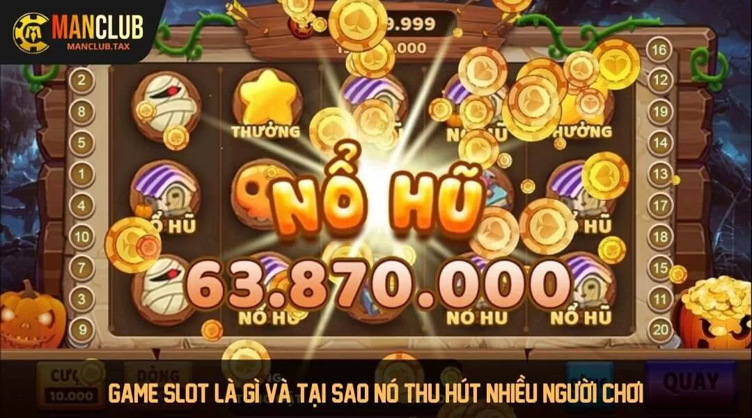 Game Slot là gì và tại sao nó thu hút nhiều người chơi