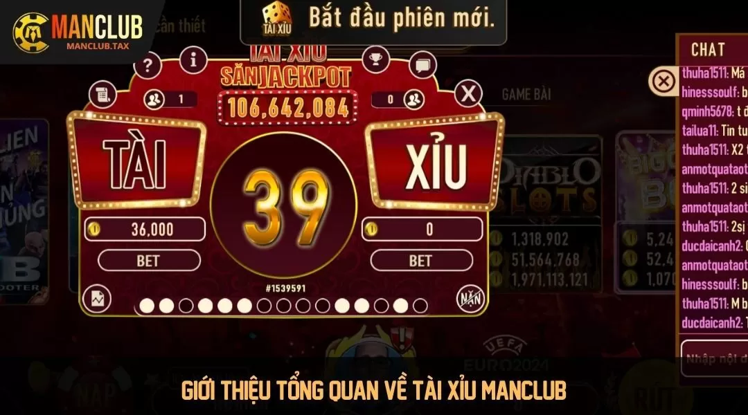 Giới thiệu tổng quan về Tài xỉu Manclub