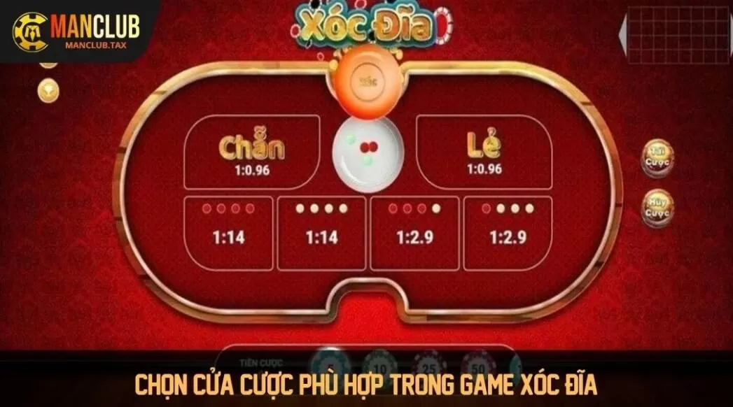 Chọn cửa cược phù hợp trong game để nâng cao cơ hội chiến thắng cho bản thân