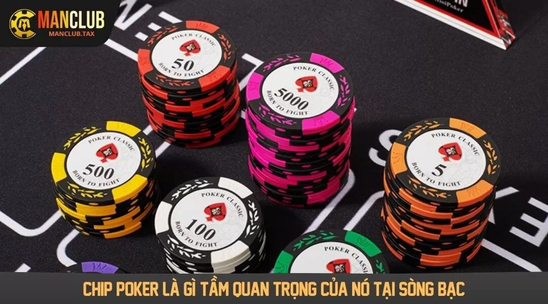 Chip Poker là gì? Tầm quan trọng của nó tại sòng bạc