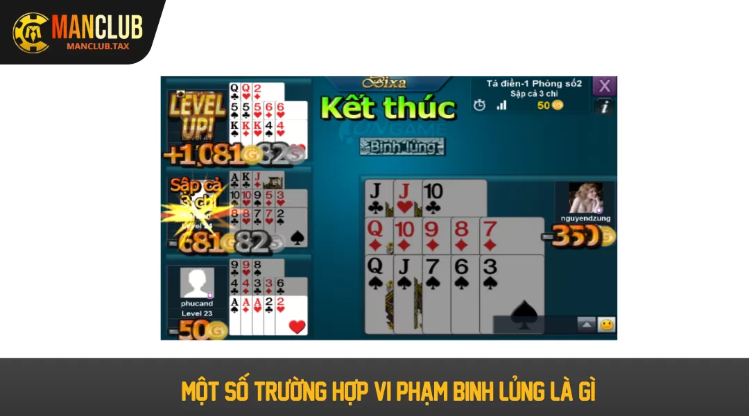 Một số trường hợp vi phạm binh lủng là gì?